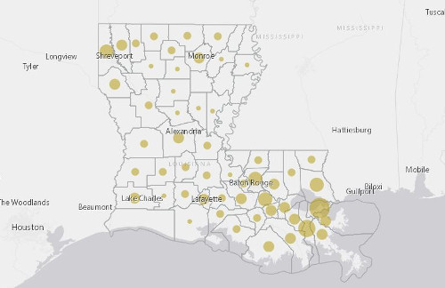 Ldh Rural Map Louisiana Department of Health Updates for 3/26/2020 | Natchitoches ...