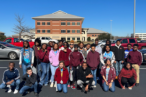 Jr. High JAG students tour Bossier Parish Community College ...