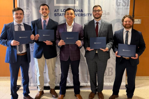 Five BOM bank employees graduate from LSU Graduate School of Banking ...